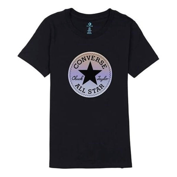 

Футболка t-shirt all star t-shirt 'black white' Converse, черный