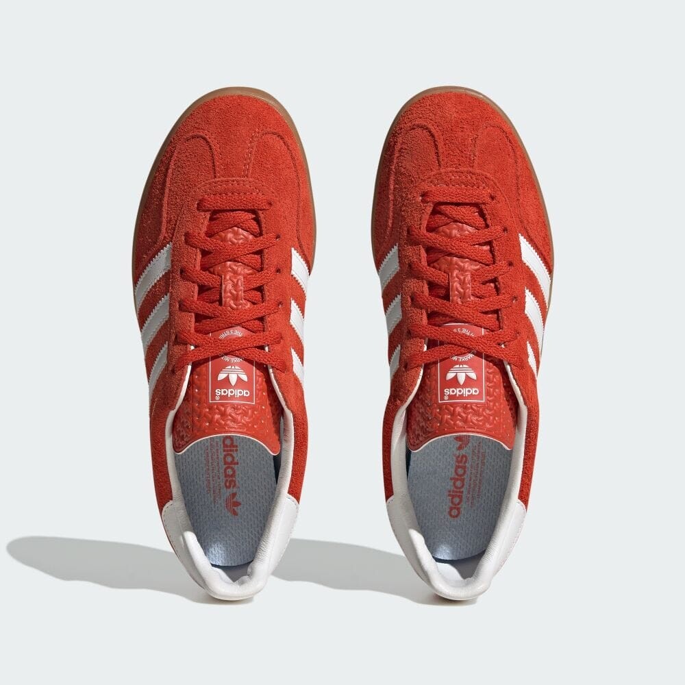 Кроссовки Adidas GAZELLE INDOOR, цвет Bold Orange/White/Gum — фото 2