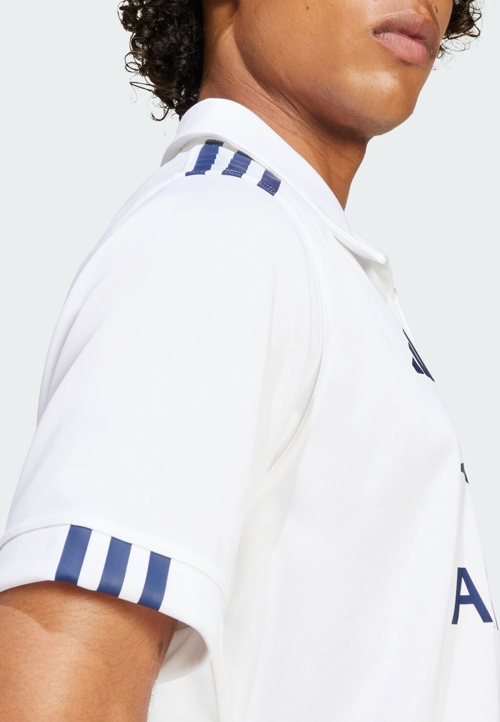 Рубашка поло FRANCE RUGBY AWAY adidas Performance, белый — фото 3