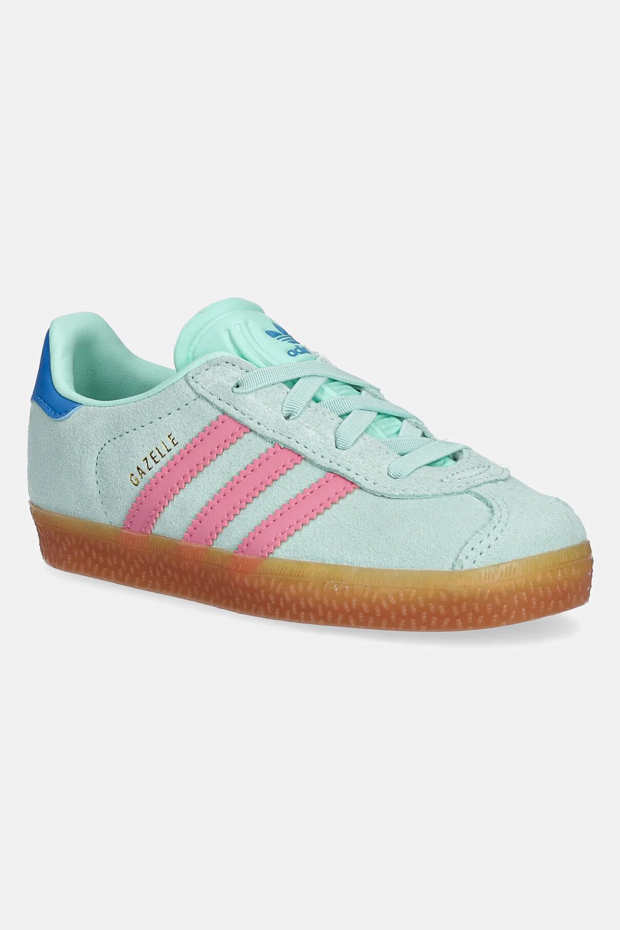 

Детские замшевые кроссовки GAZELLE Adidas Originals, бирюзовый