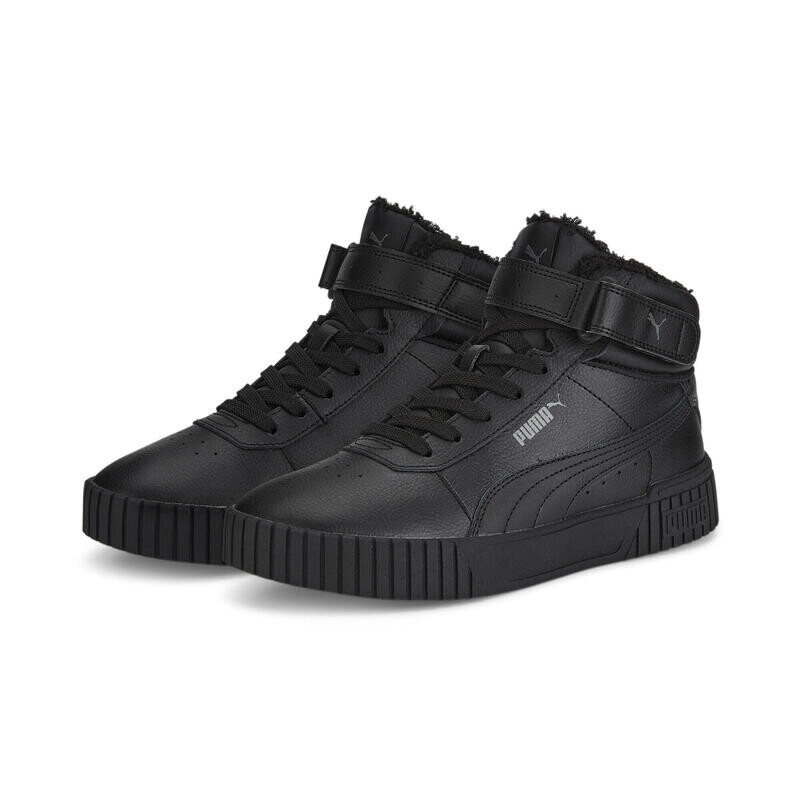 Кроссовки Carina 2.0 Mid Winter женские PUMA Black Dark Shadow Grey