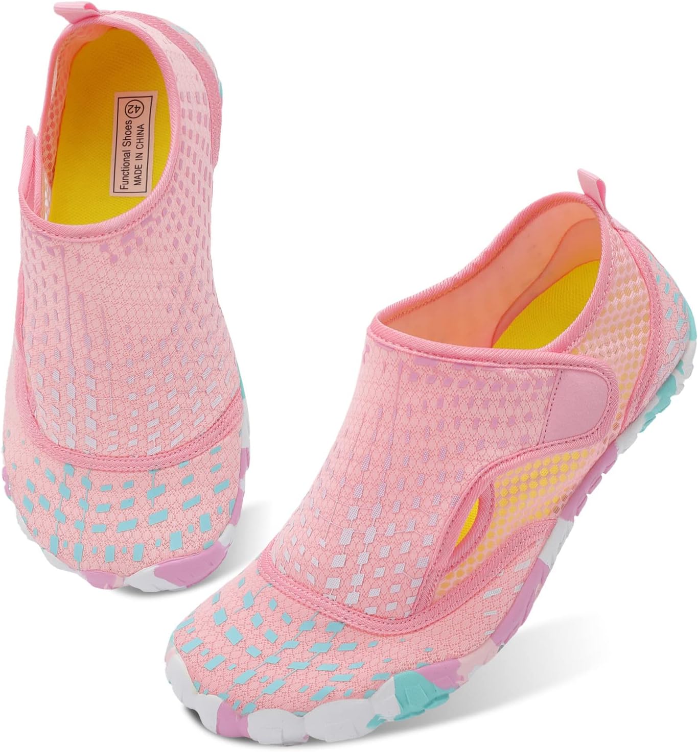 

Водные кроссовки Centipede Demon для женщин и мужчин, быстро сохнущие, для босоногой носки, для пляжа, хайкинга, дайвинга, лодок, реки и водных видов спорта, Ty2 Jiaomicaipink