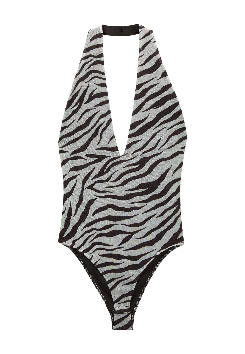 

Боди ANIMAL PRINT PULL&BEAR, белый