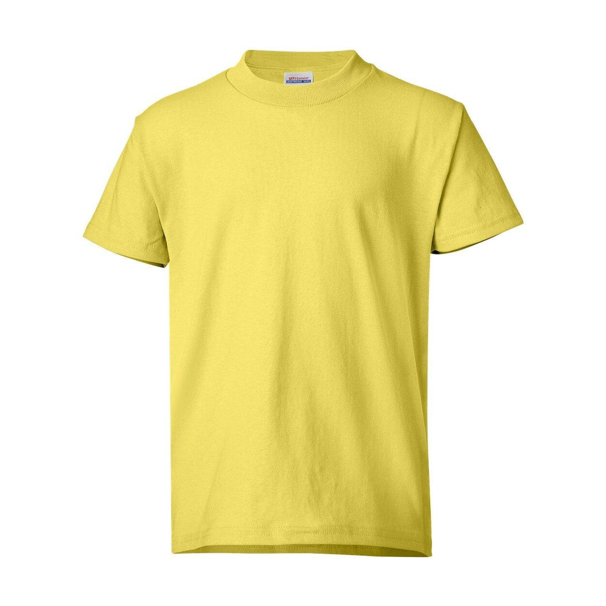 

Молодежная футболка Hanes Ecosmart, желтый