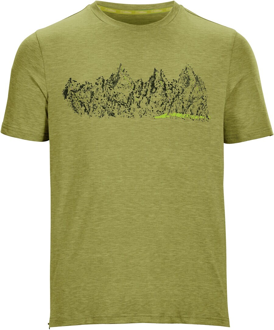 

Классическая футболка KILLTEC Shirt, цвет mottled green