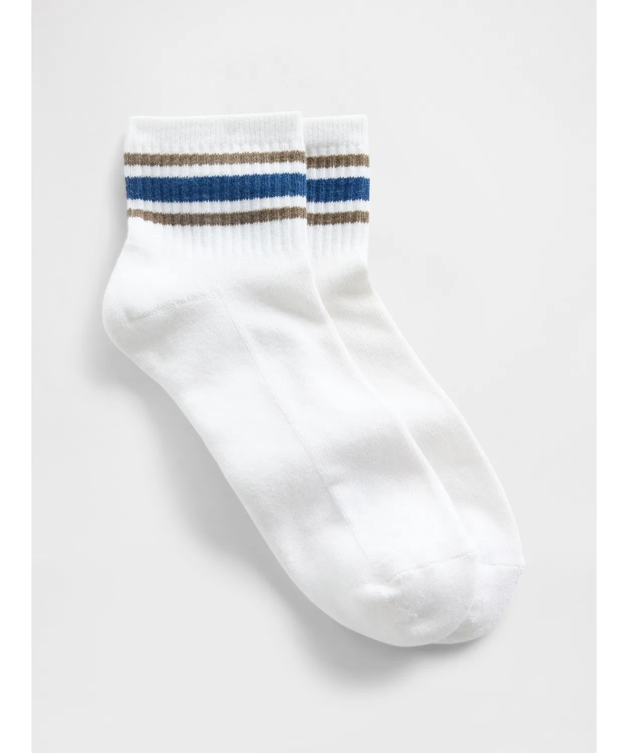Носки спортивные короткие Gap, хлопок, синие