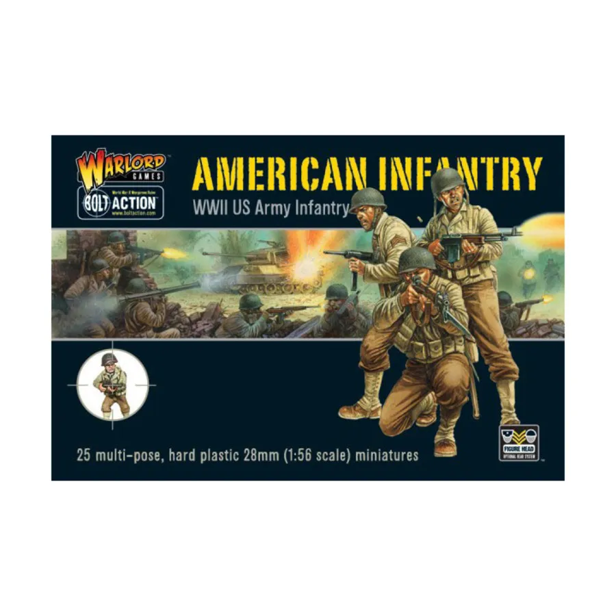 

Американская пехота, Bolt Action - US Army (28mm)