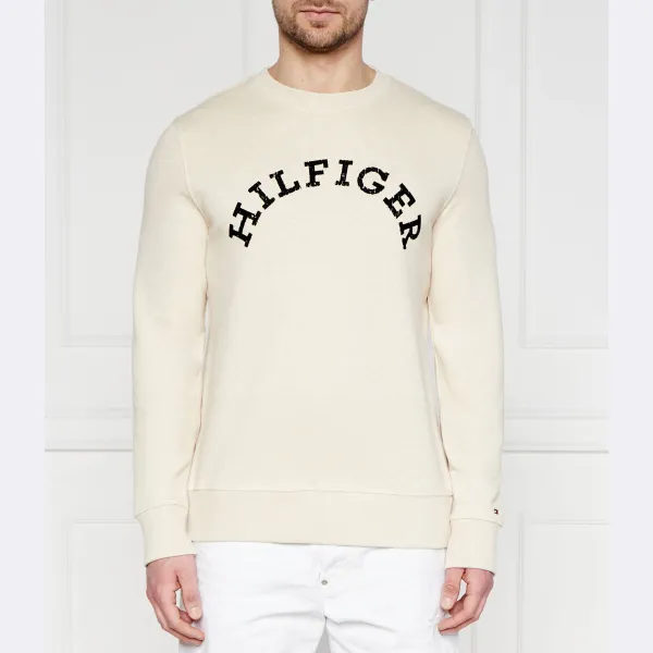 

Толстовка стандартного кроя со складками Tommy Hilfiger, бежевый