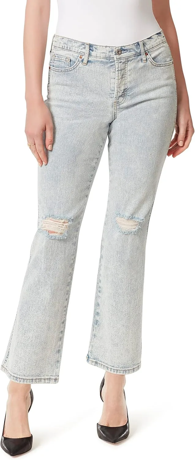 

Джинсы Jessica Simpson Flirt High Rise Straight Boot Cut Plus