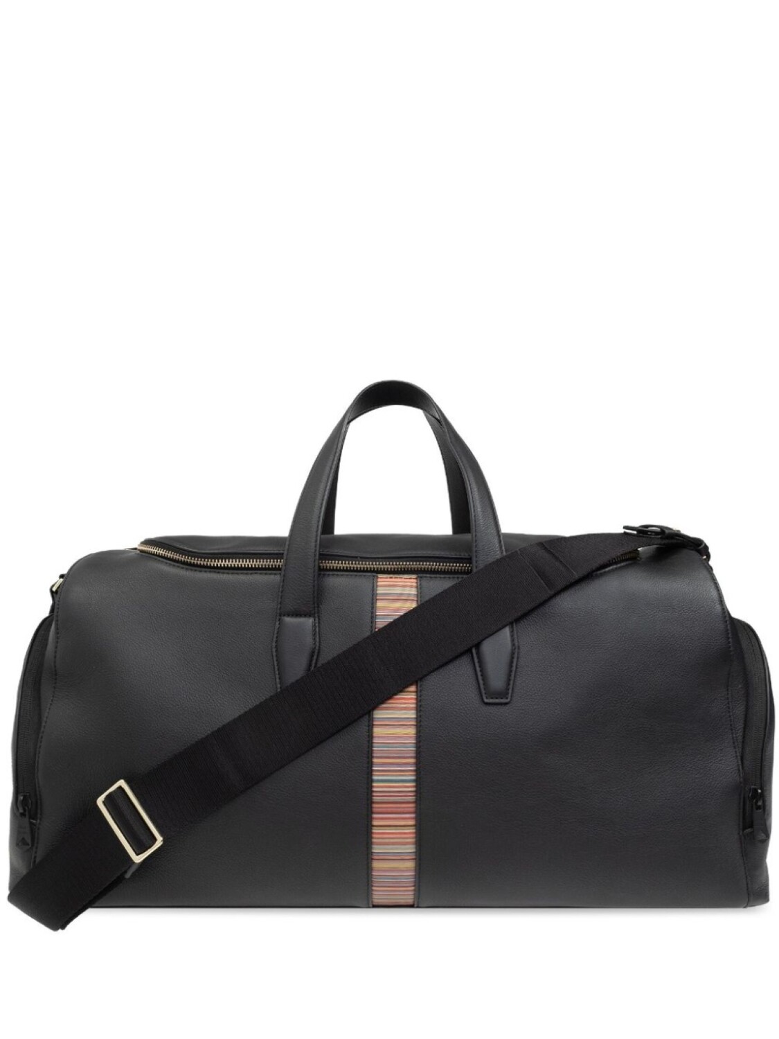 

Paul Smith кожаная сумка с полосками, черный