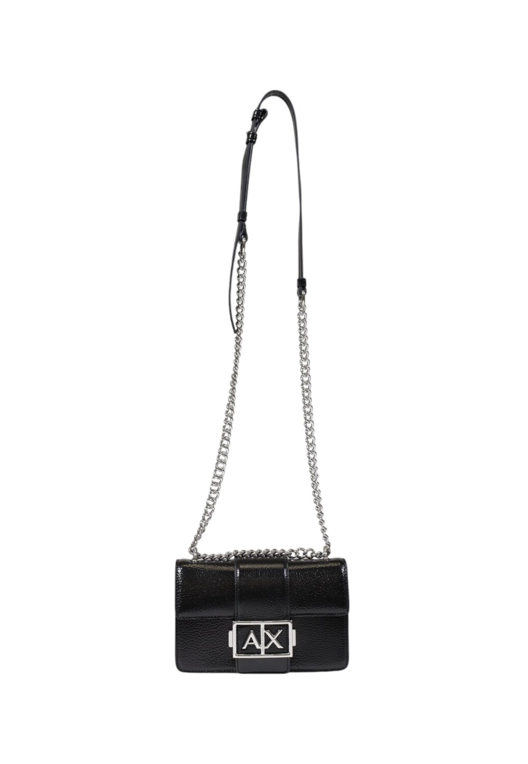 

Сумка Armani Exchange с логотипом на цепочке, черный