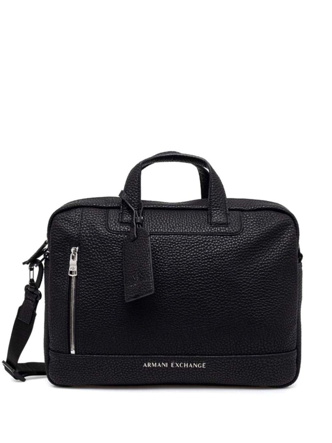 

Портфель с логотипом Armani Exchange, черный