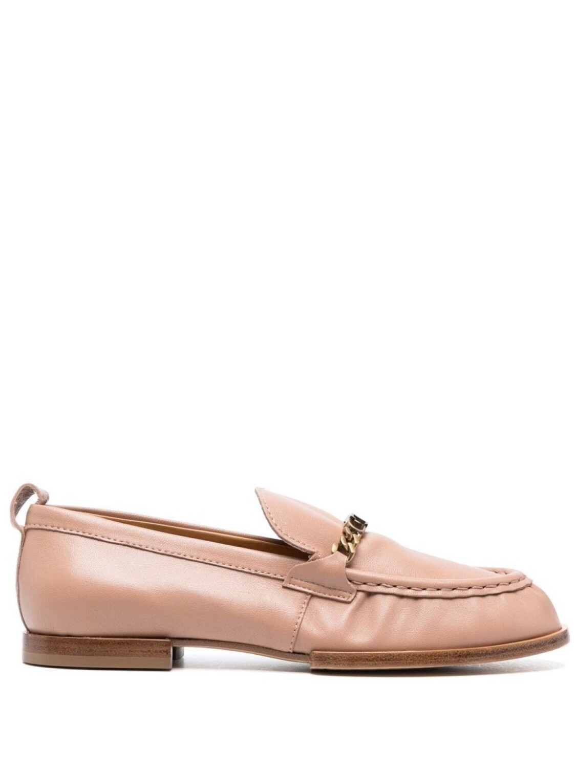 

Tod's лоферы с цепочкой и логотипом, серый