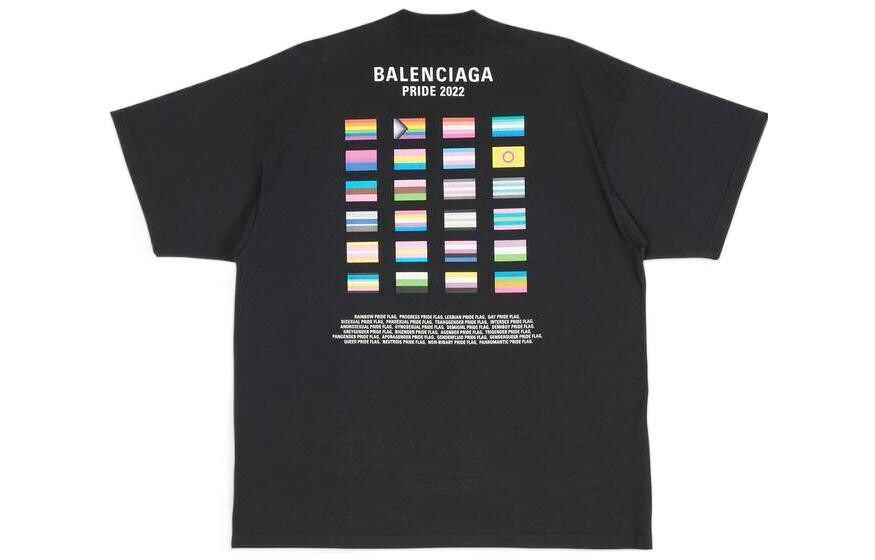 

Balenciaga Мужская футболка, черный