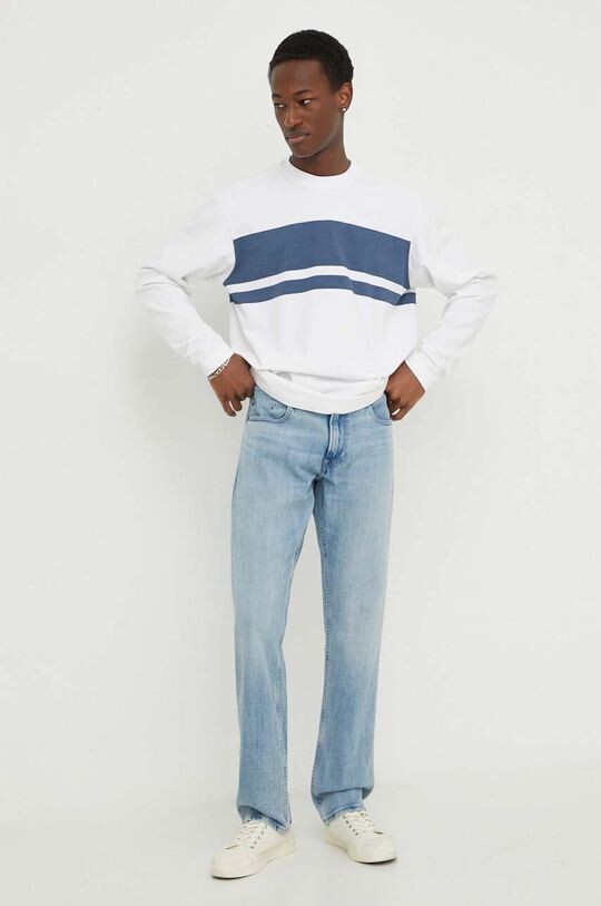 

Хлопок с длинным рукавом G-Star Raw, белый