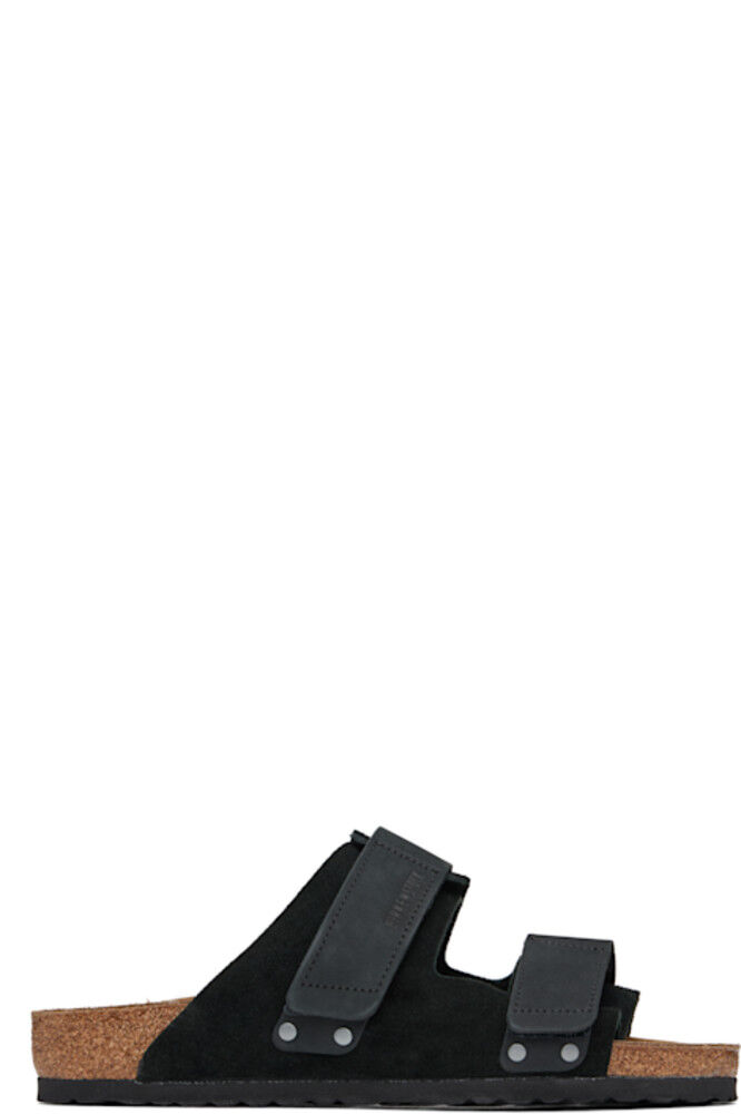 

Черные обычные сандалии Uji Birkenstock