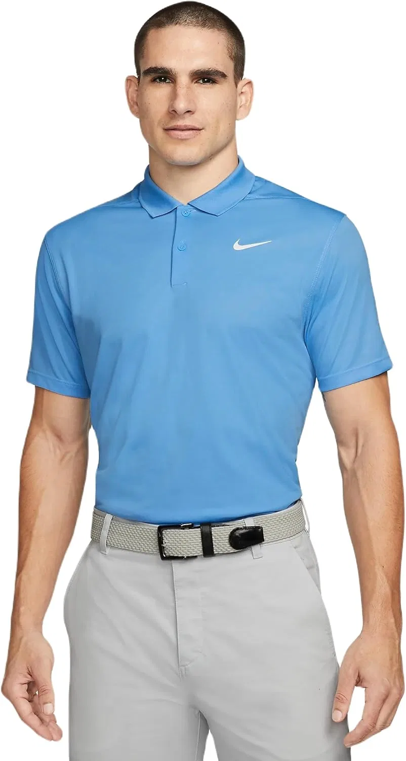 Поло мужское, Dri-FIT, Nike, University Blue