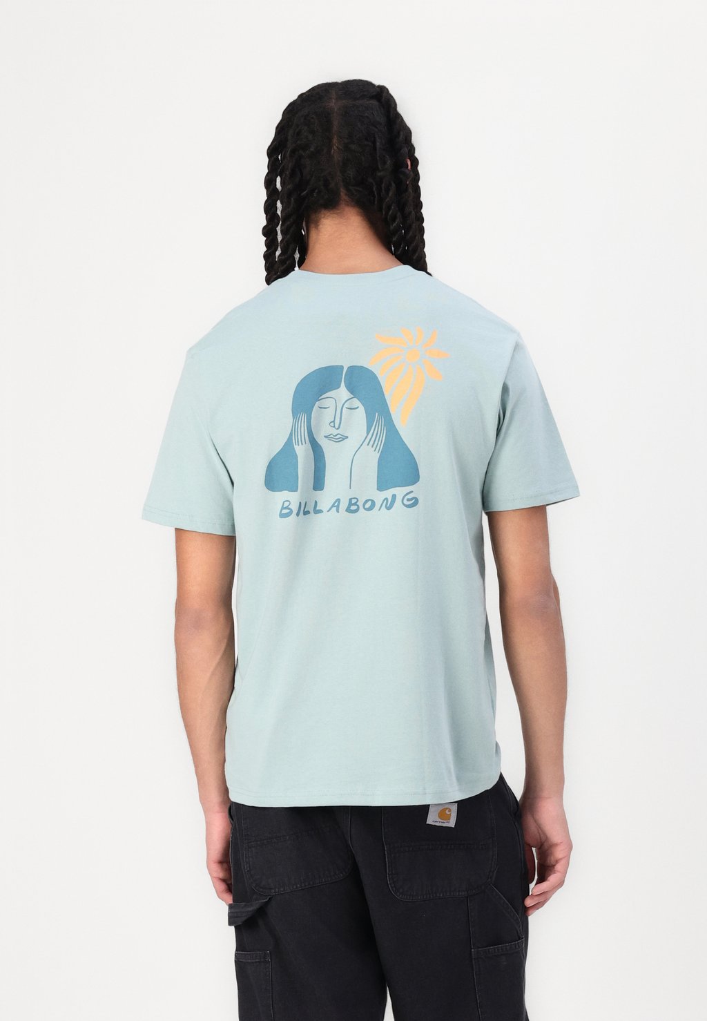 

Футболка с принтом SUNSHINE REGULAR UNISEX Billabong, зеленый