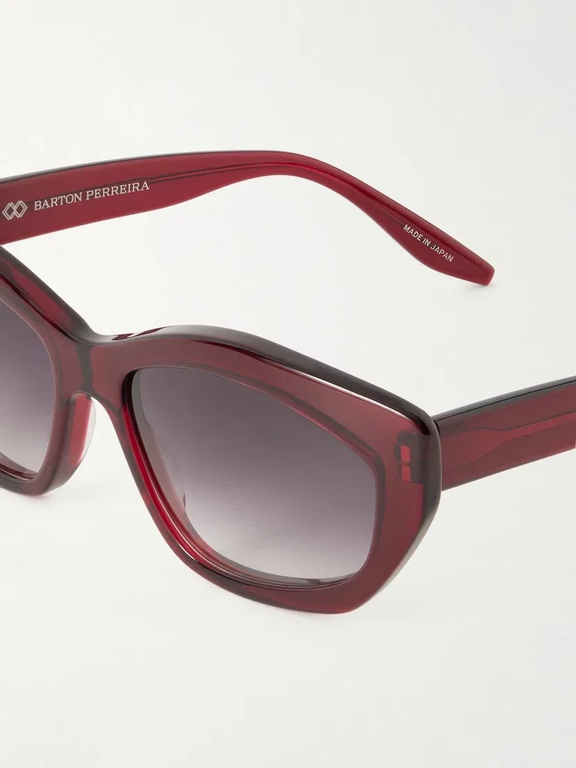 Солнцезащитные очки Bessie Cat-Eye из ацетата Barton Perreira, красный — фото 4