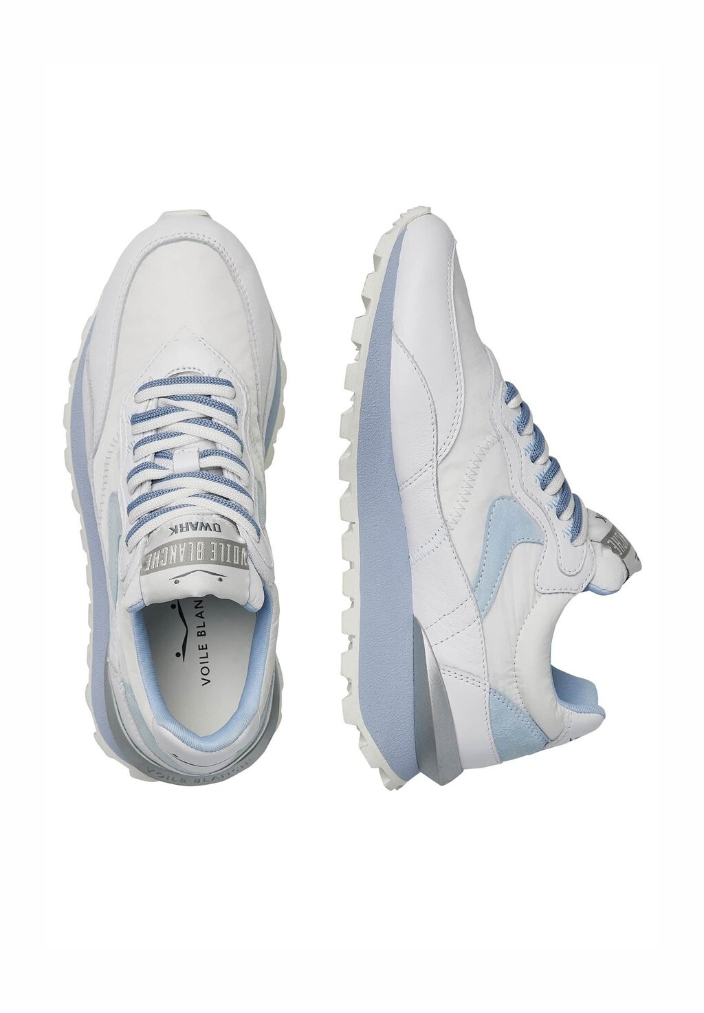 

Кроссовки Qwark Hype Voile Blanche, weiß hellblau