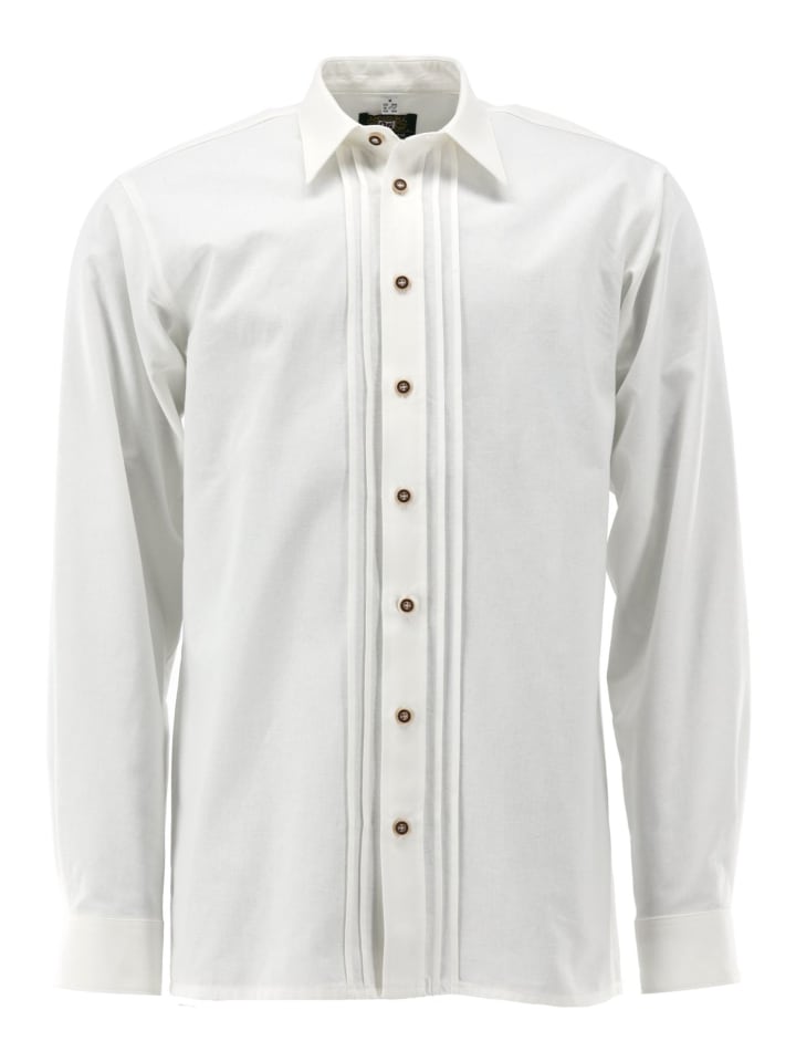 

Традиционная рубашка Комвуци белого цвета OS-Trachten