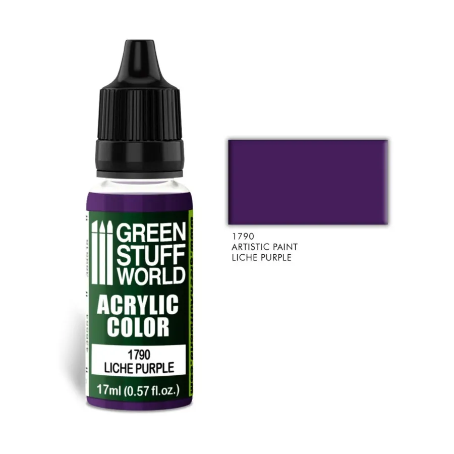 

Лич Фиолетовый, Paint - Acrylic Color Paint - 17ml (Green Stuff World)