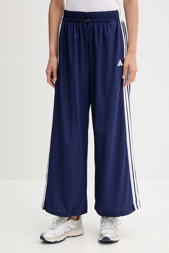 

Брюки спортивные Adidas Essentials 3-Stripes Lifestyle Woven Parachute, темно-синий