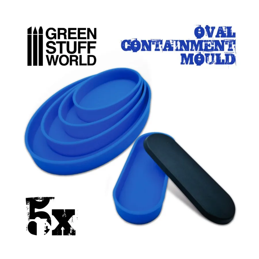 

Базовые формы - овальные, Tools - Silicone Molds