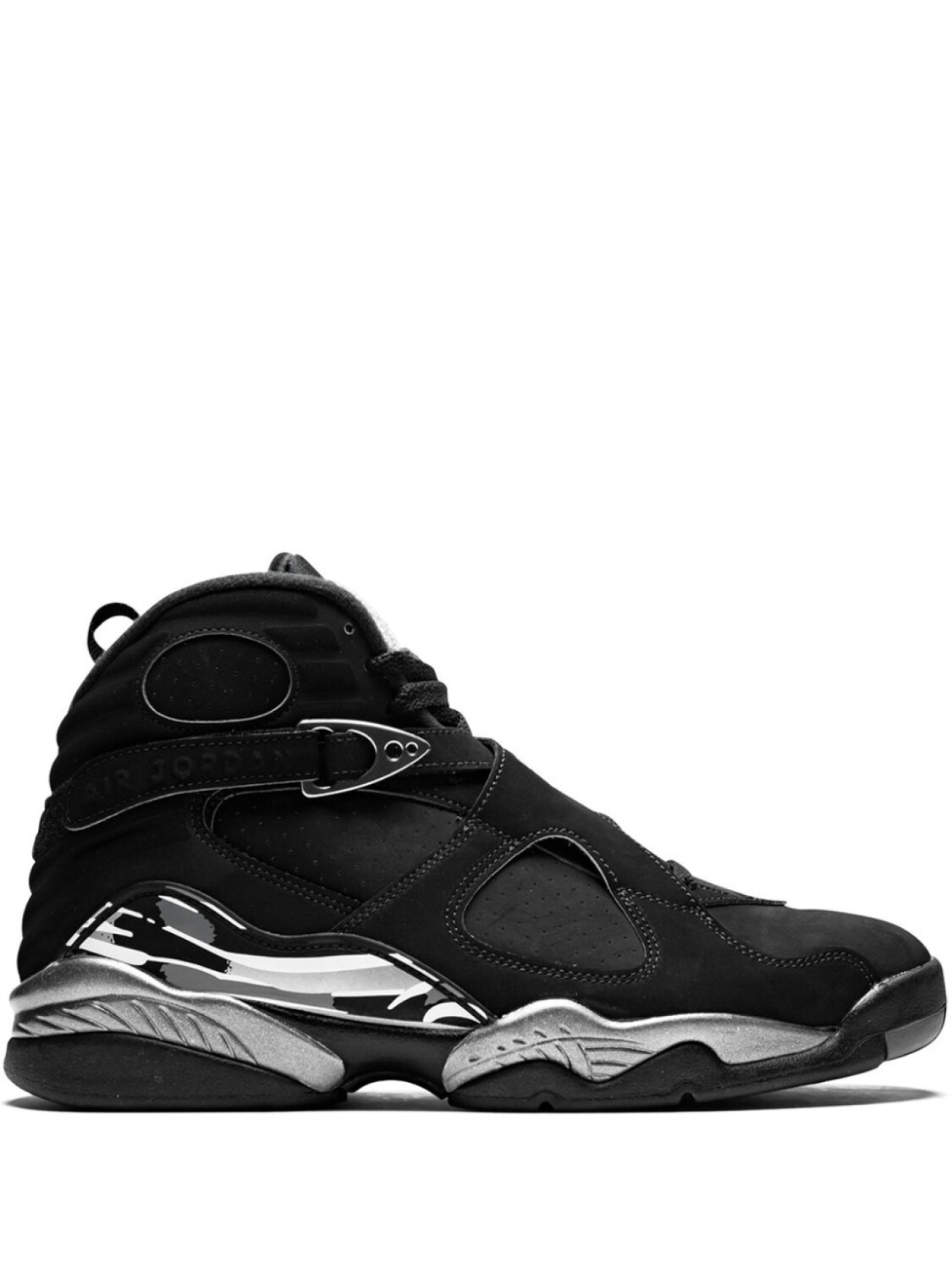 

Кроссовки Jordan Air Jordan 8 Retro, черный/серебристый