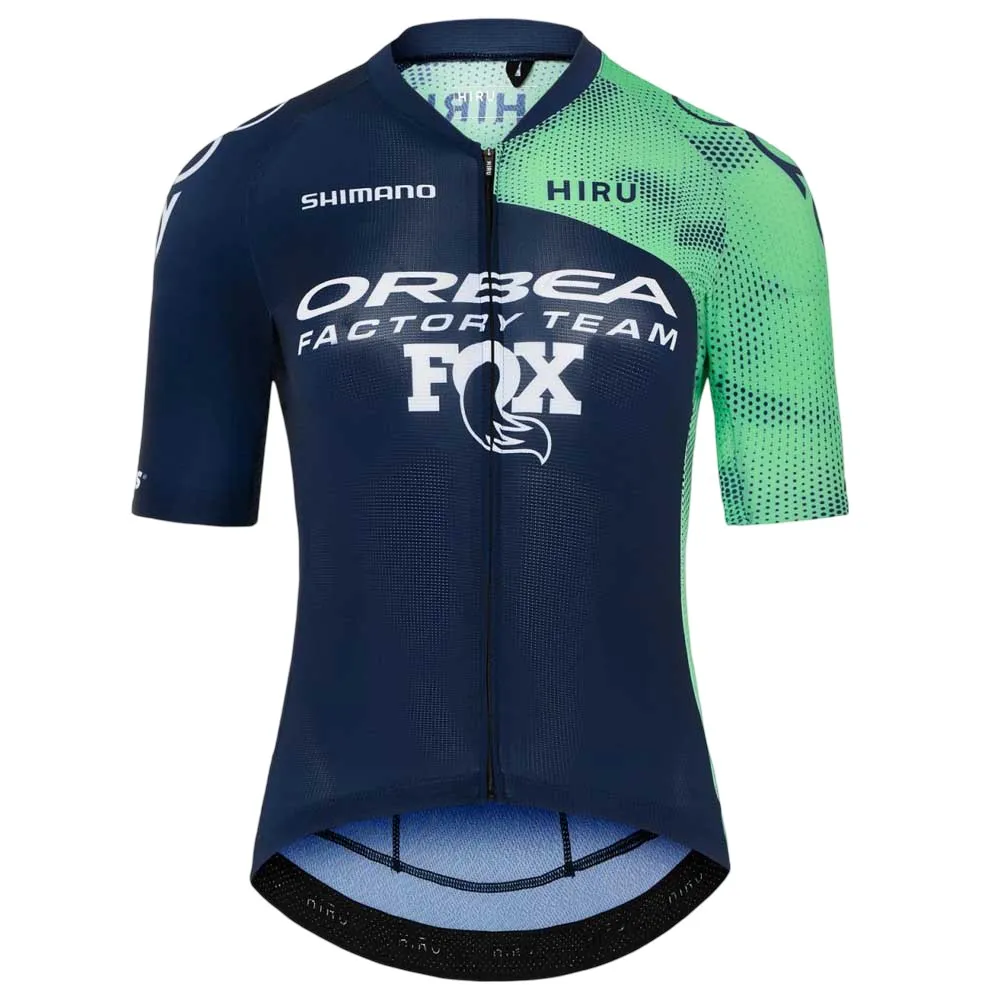 

Джерси Hiru Advanced Orbea Factory Team short sleeve, синий