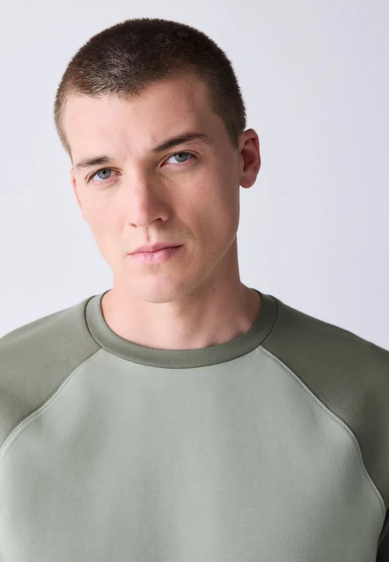 Футболка с коротким рукавом, мягкая, плотная, Smart Soft Touch Heavyweight Next, зеленый — фото 3