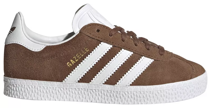 

Детские кроссовки Gazelle для дошкольников Adidas, коричневый/белый