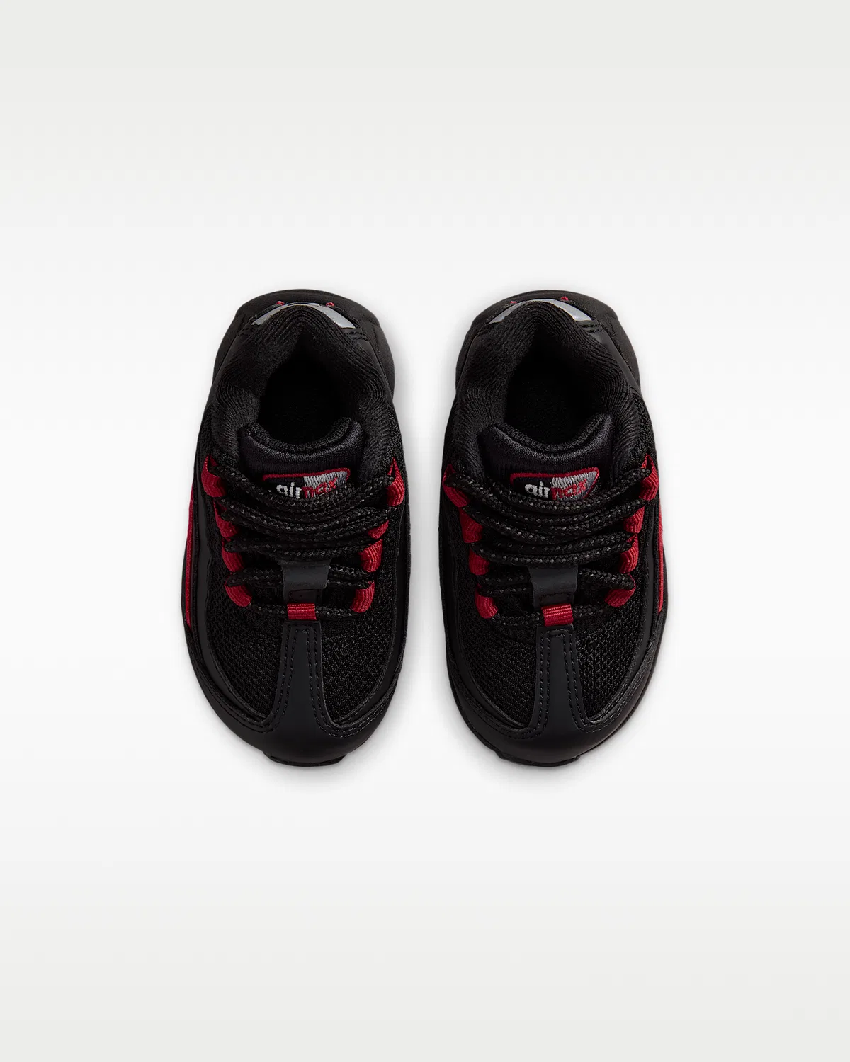 Детские кроссовки Nike Air Max 95 Recraft, Black/Team Crimson/Wolf Grey/Black — фото 4