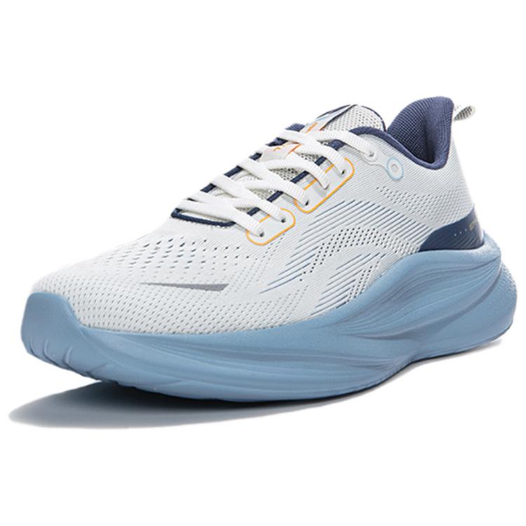 

Erke Кроссовки для бега с низким верхом, противоскользящие, износостойкие, мужские, белые, синие