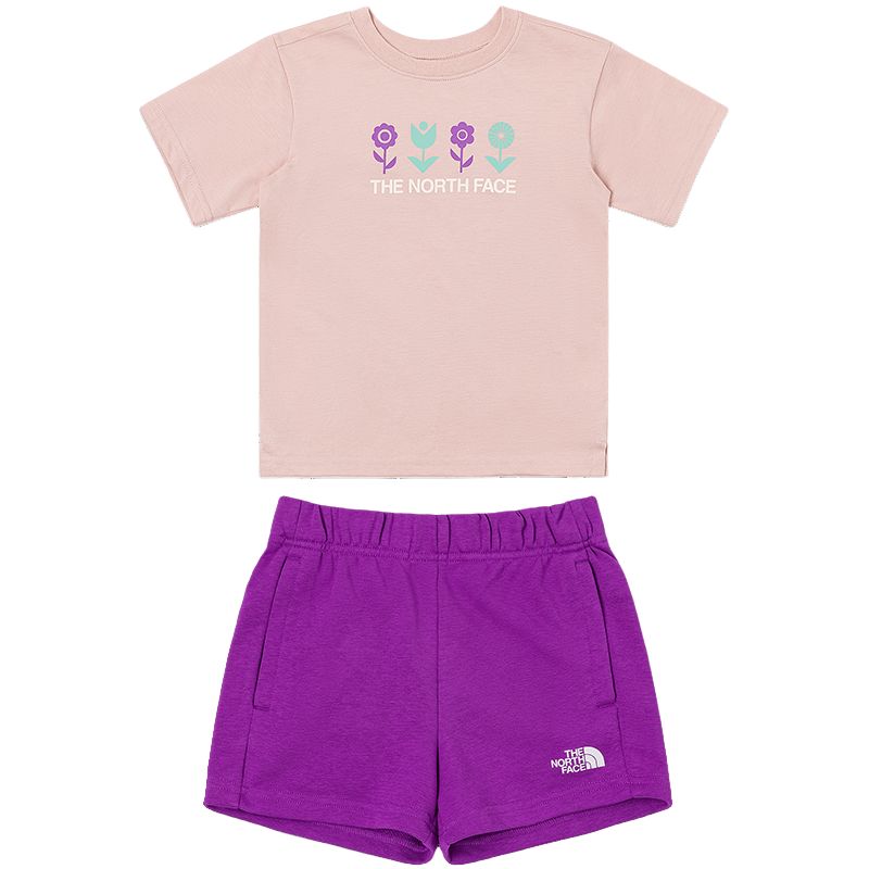 

THE NORTH FACE Повседневная спортивная одежда SS25 Mist Pink для детей 3-7 лет