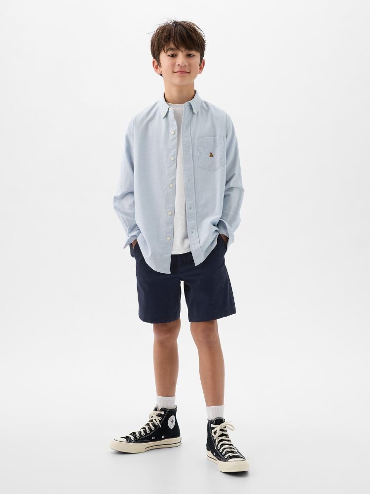 

Детские хлопковые шорты Gap, синий