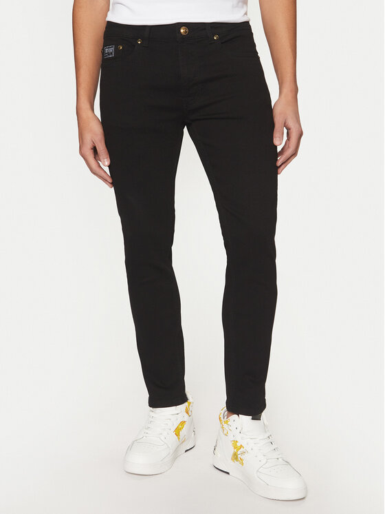 

Обтягивающие джинсы 78GAB5K0 Versace Jeans Couture, черный