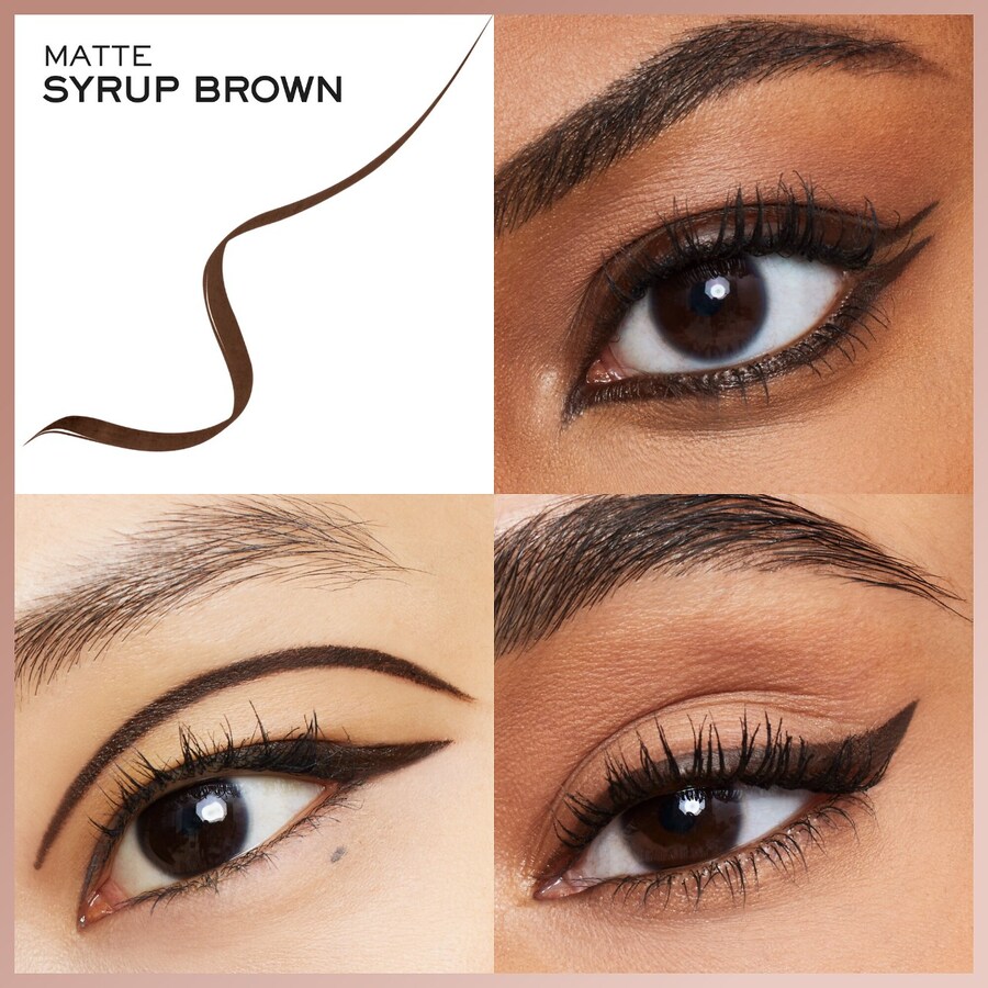 Жидкая подводка для глаз Id'le Ultra-Precise с фетровым наконечником Lancôme, Brown — фото 2