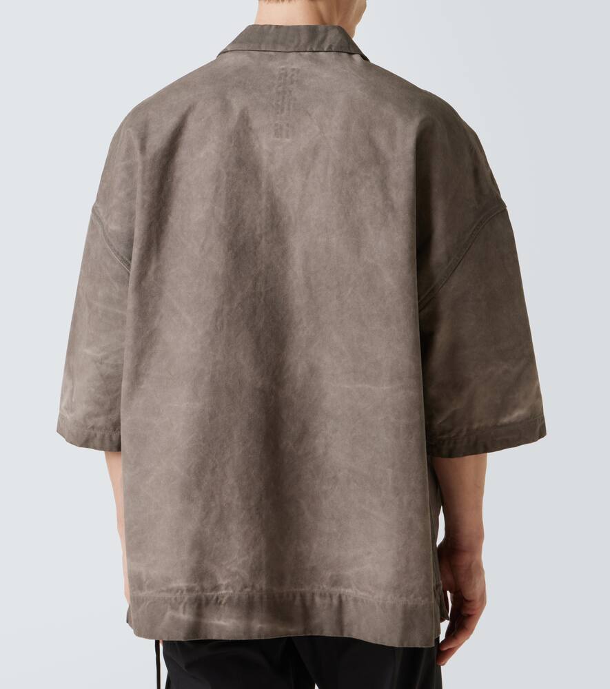 Футболка drkshdw magnum tommy из хлопка Rick Owens, Dust — фото 4
