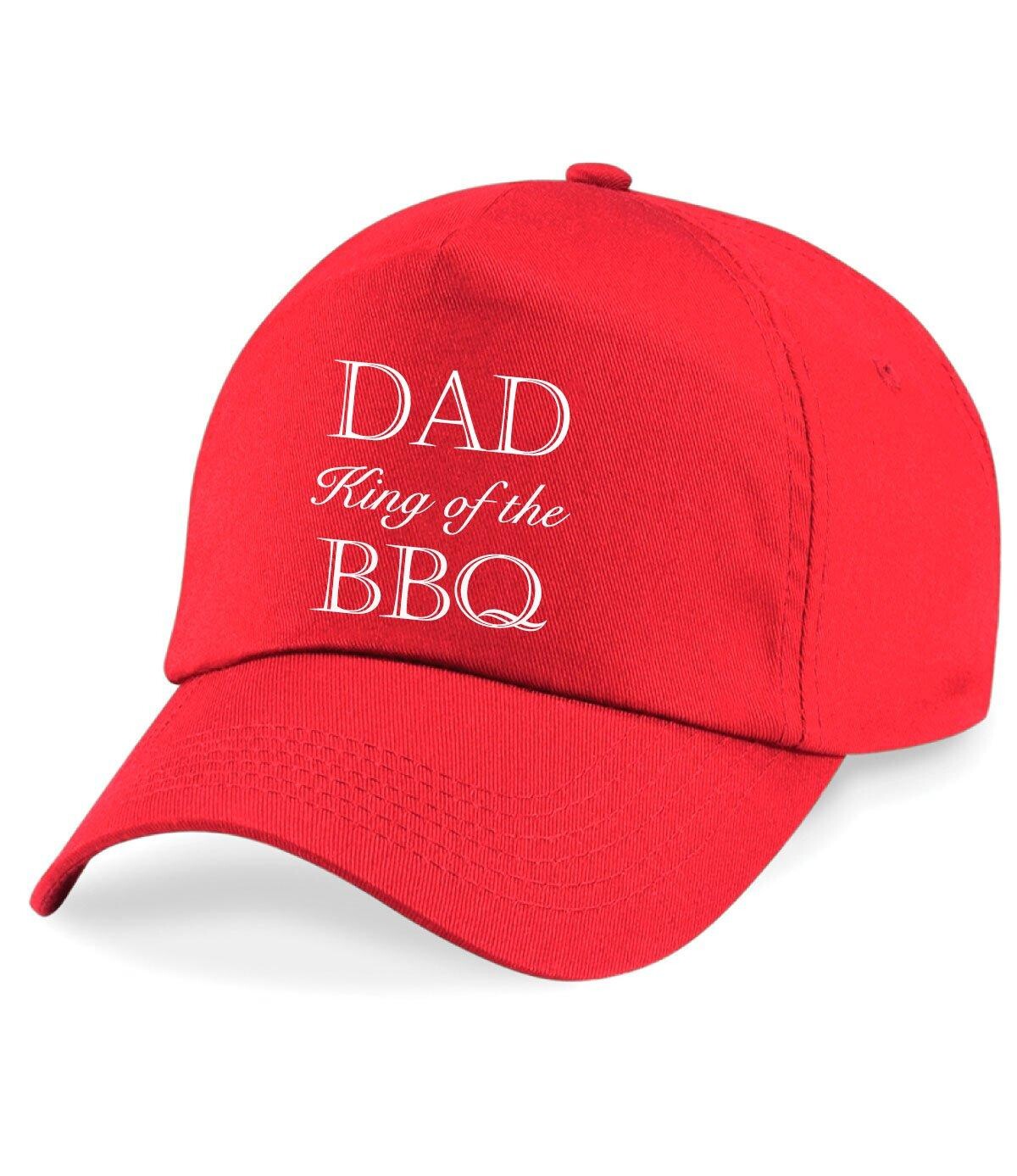 

Кепка Dad King Of BBQ 60 SECOND MAKEOVER, красный