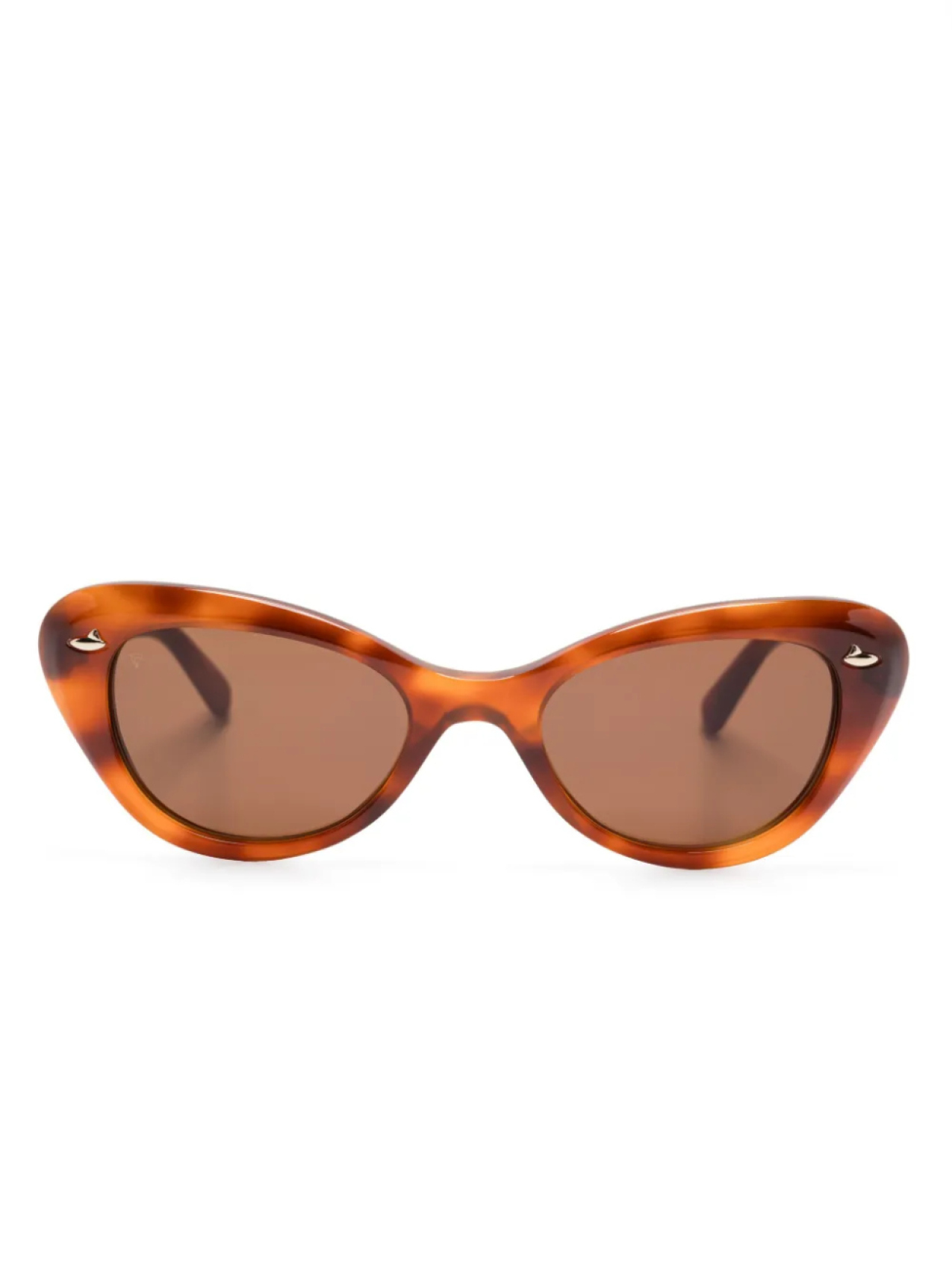 

Солнцезащитные очки Quattordici Sestini Eyewear, коричневый