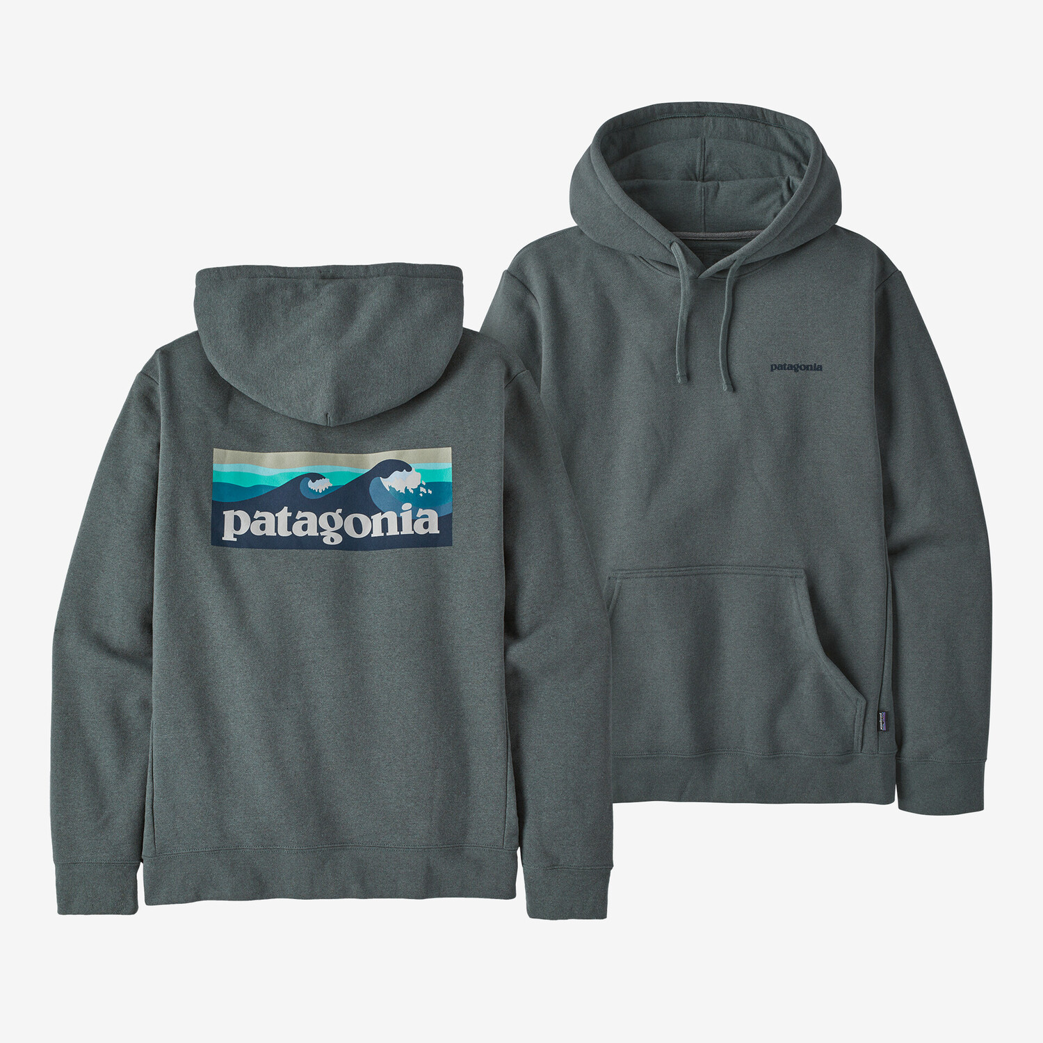 

Толстовка Boardshort с логотипом Uprisal Patagonia, нуво зеленый