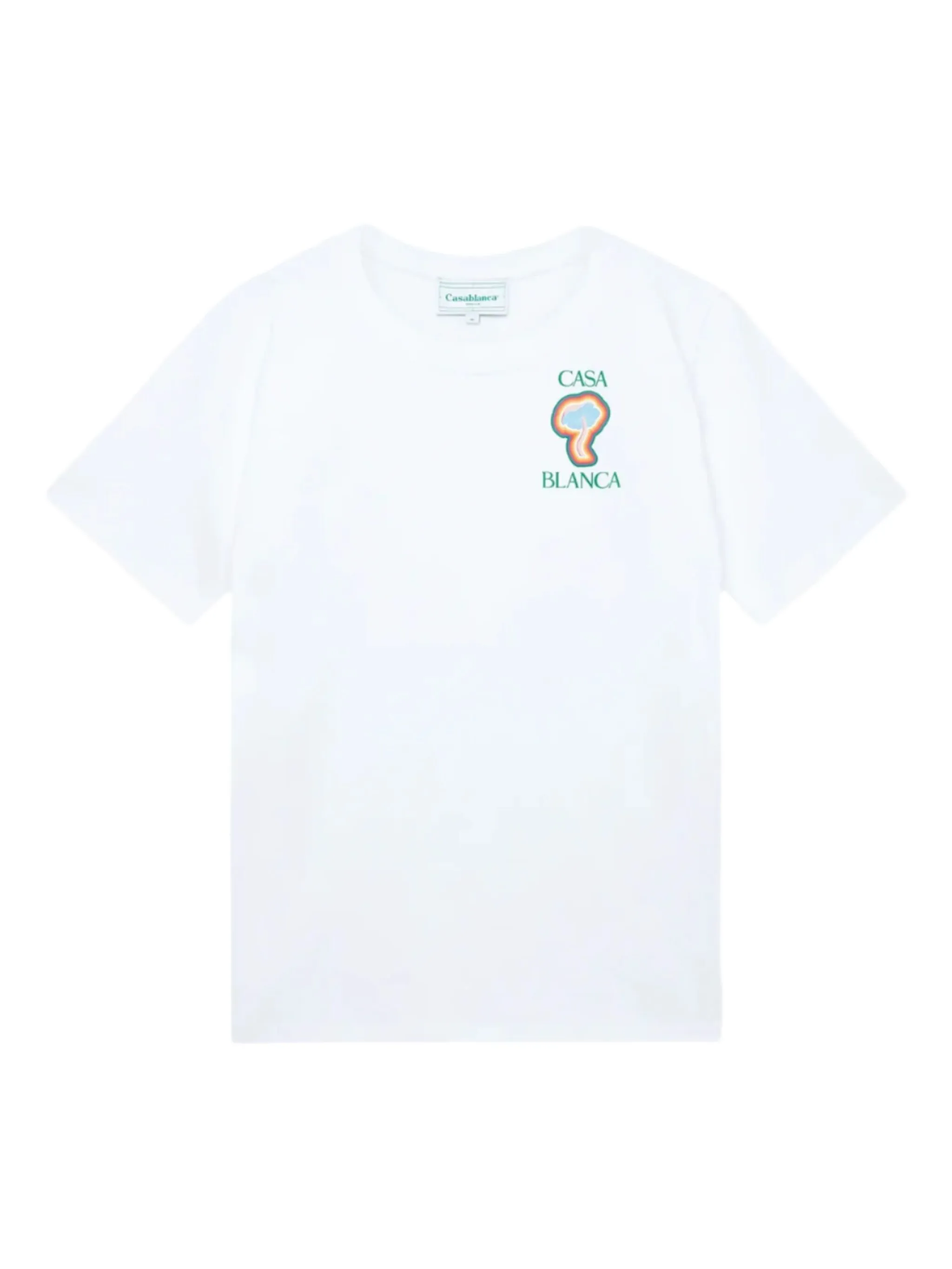 

Футболка с принтом Casablanca, белый