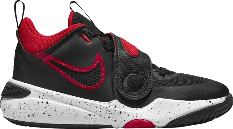 

Кроссовки Team Hustle D11 GS 'Bred', черный