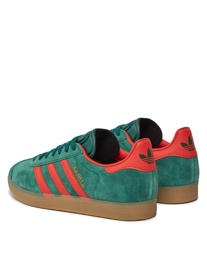 Кроссовки Gazelle adidas, зеленый — фото 3