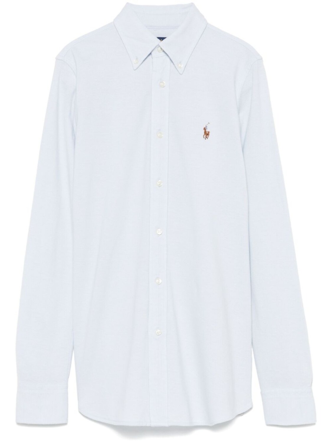 

Рубашка из ткани пике Polo Ralph Lauren, синий