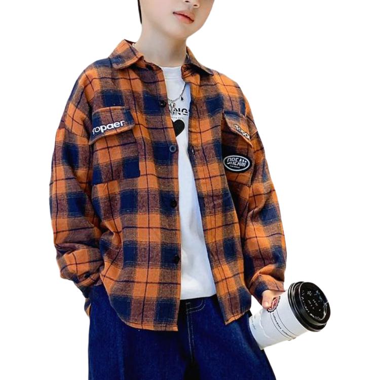 

Детская повседневная рубашка с лацканом Moderate EASTERN CAMEL, оранжевый