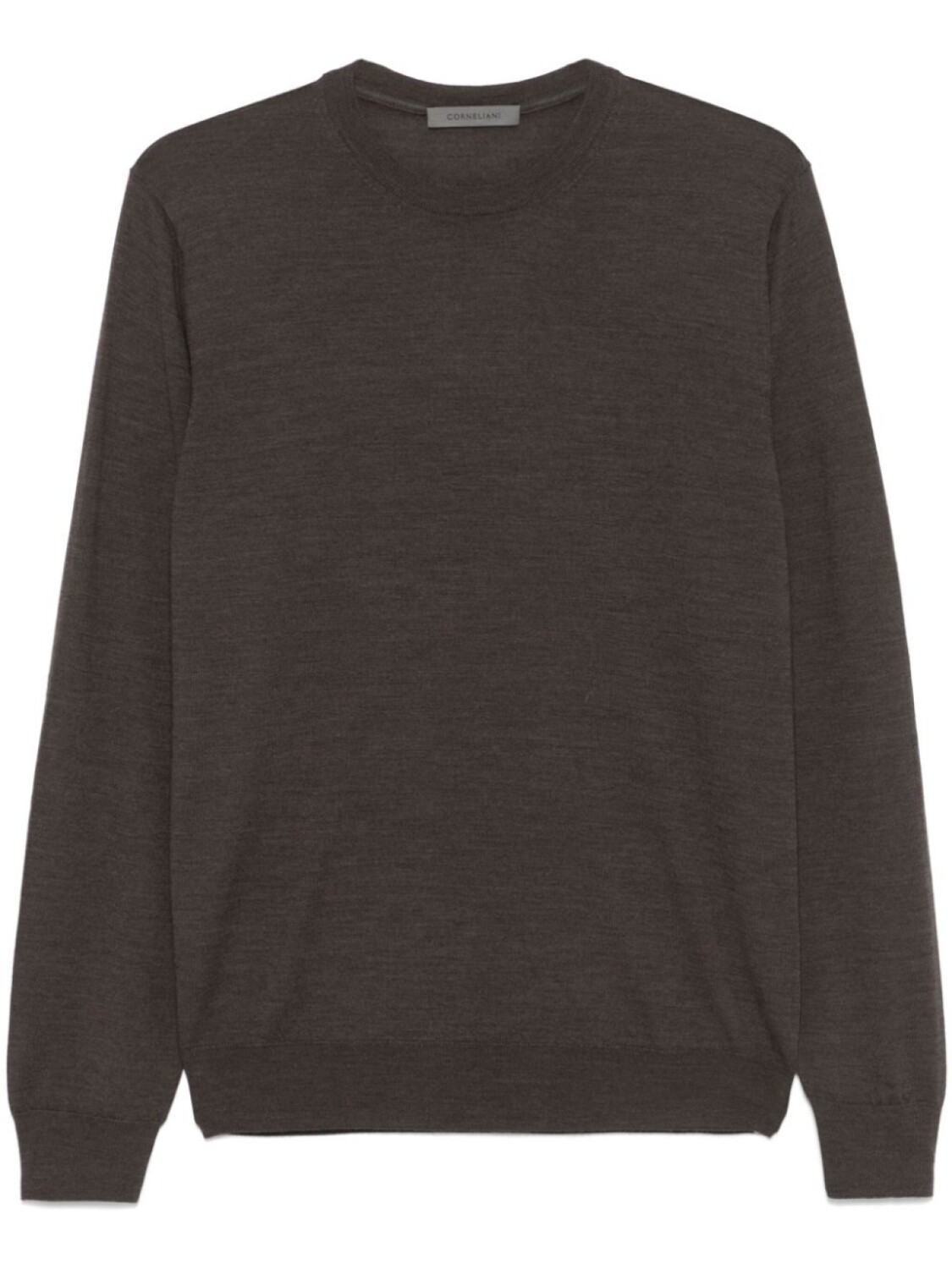 

Футболка тонкой вязки Corneliani, коричневый