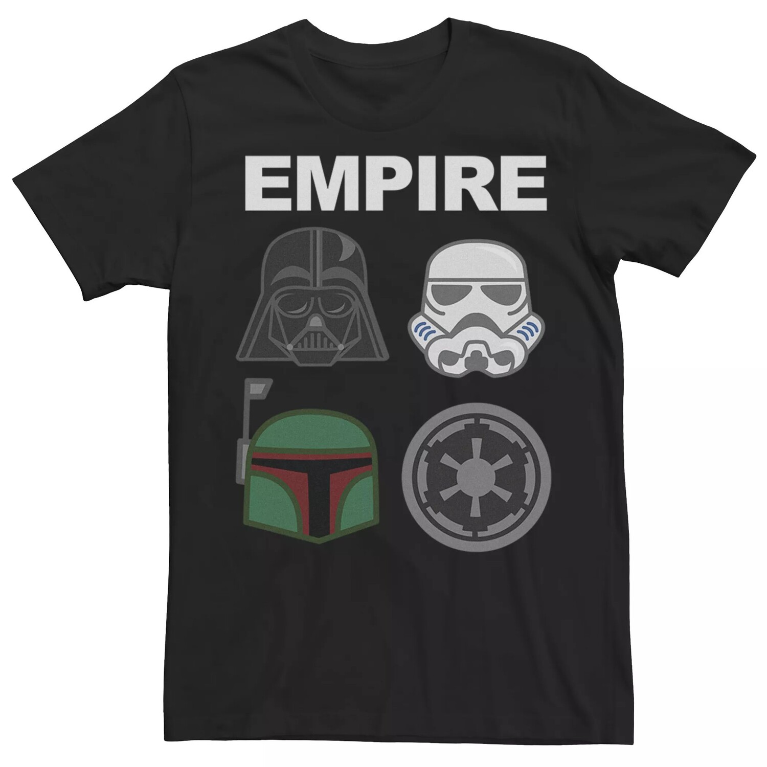 

Мужская футболка с эмодзи «Империя Звездных войн» Star Wars