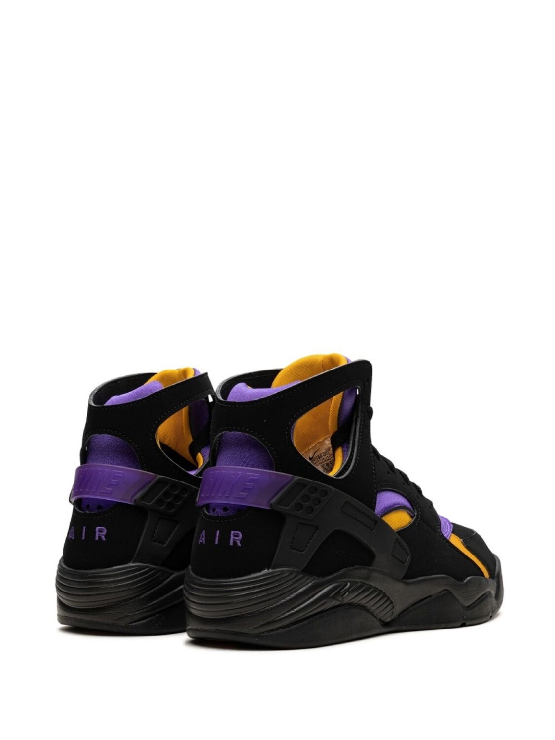 Air Flight Huarache Lakers Away Кроссовки Nike, черный — фото 3